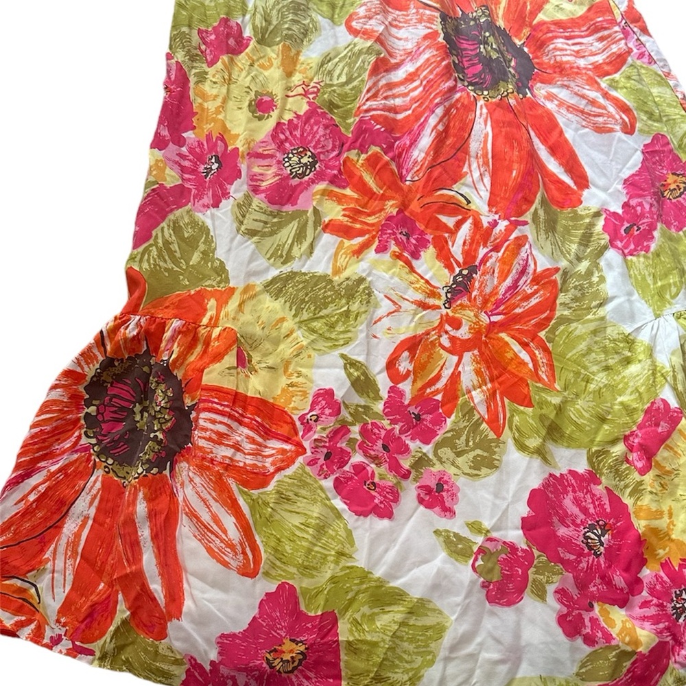 Antropologíe 100% Silk Lil Dress Size 2 1 - Picture 9 of 12